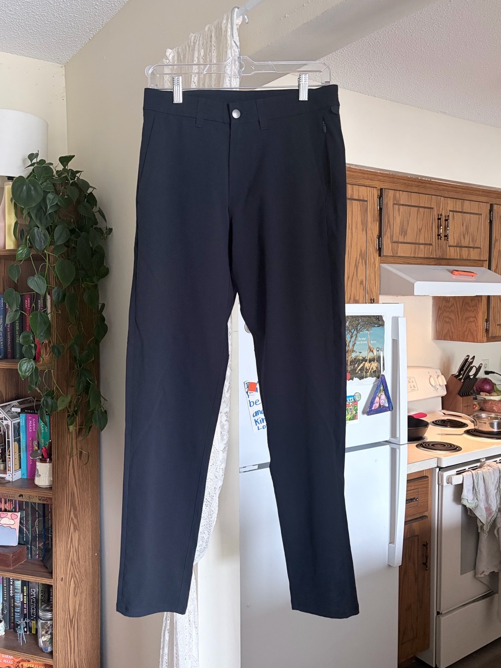 Lululemon Men's Navy Slim-Fit Dress Pant